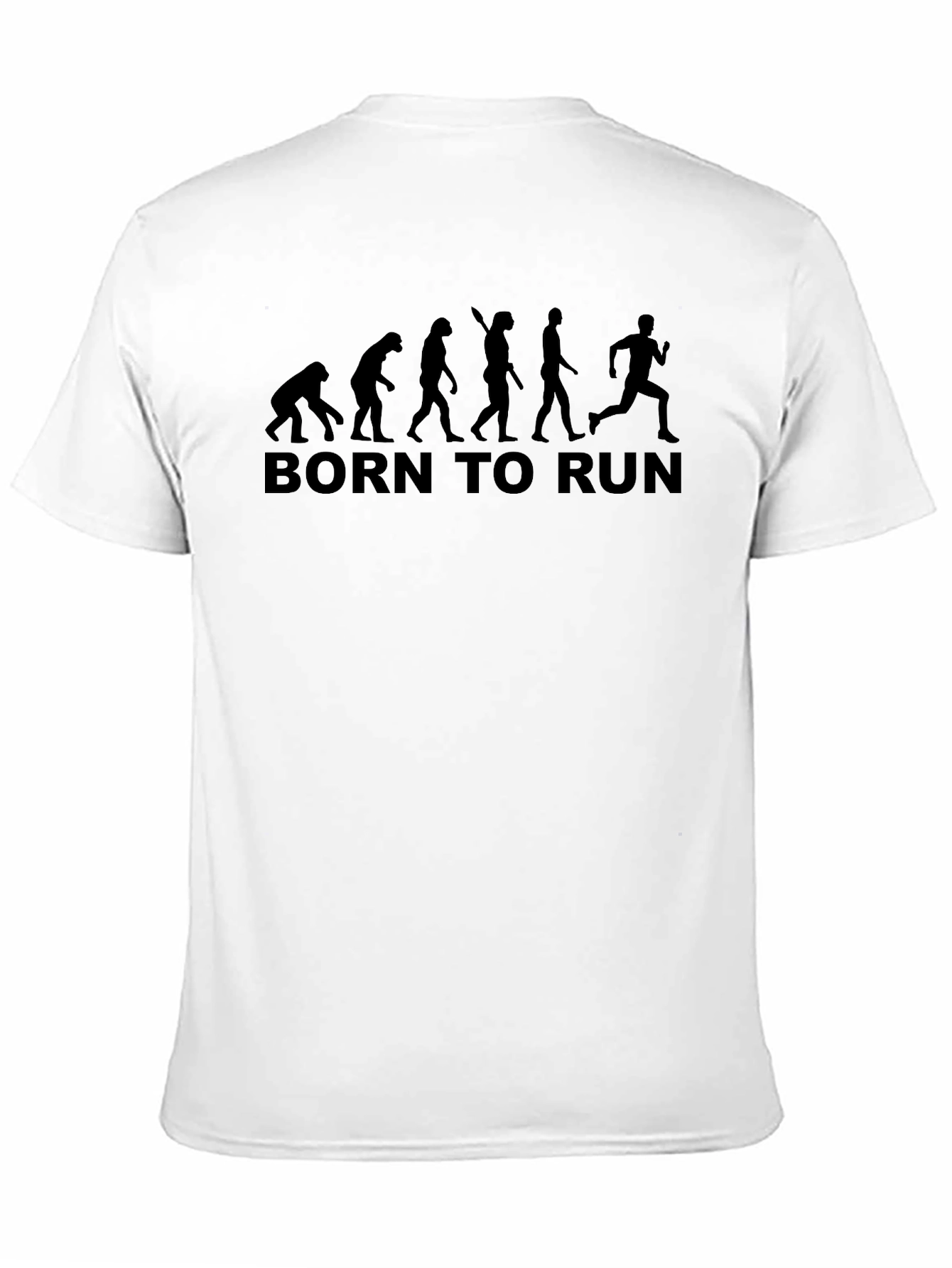 Born to Run Evolution T-Shirt - Black