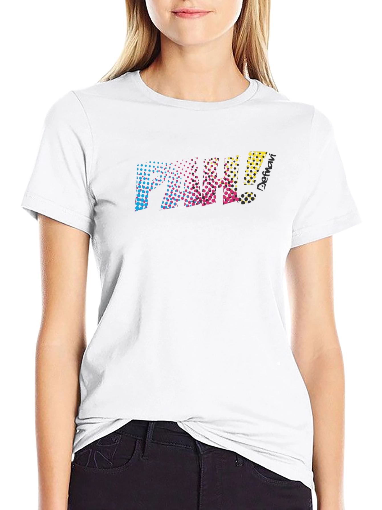 FAK! Graphic T-Shirt - Mens Black Crew Neck Tee
