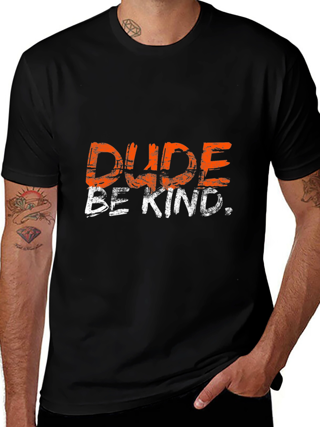 Dude Be Kind T-Shirt - Positive Message Tee