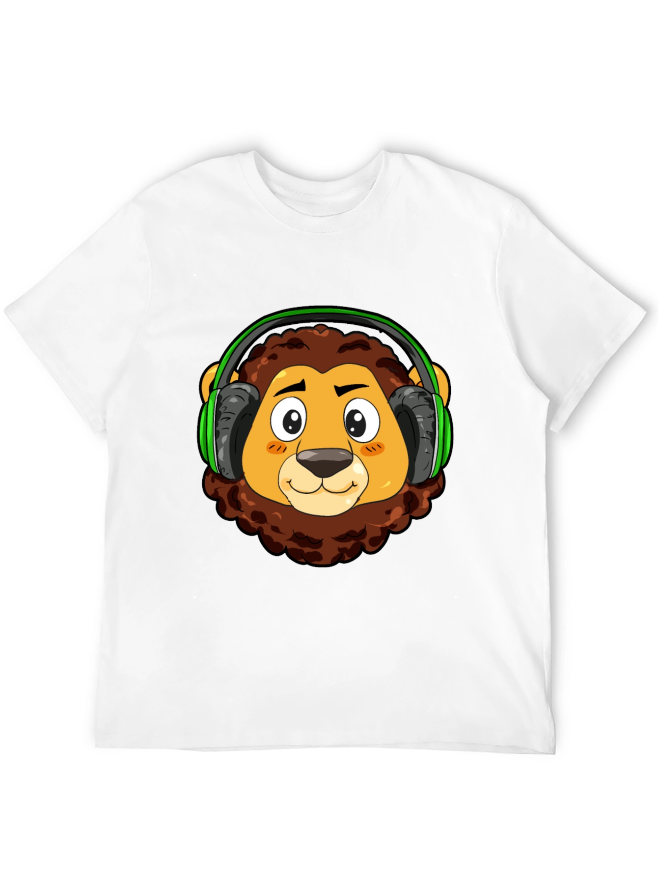 Lion Headphone T-Shirt