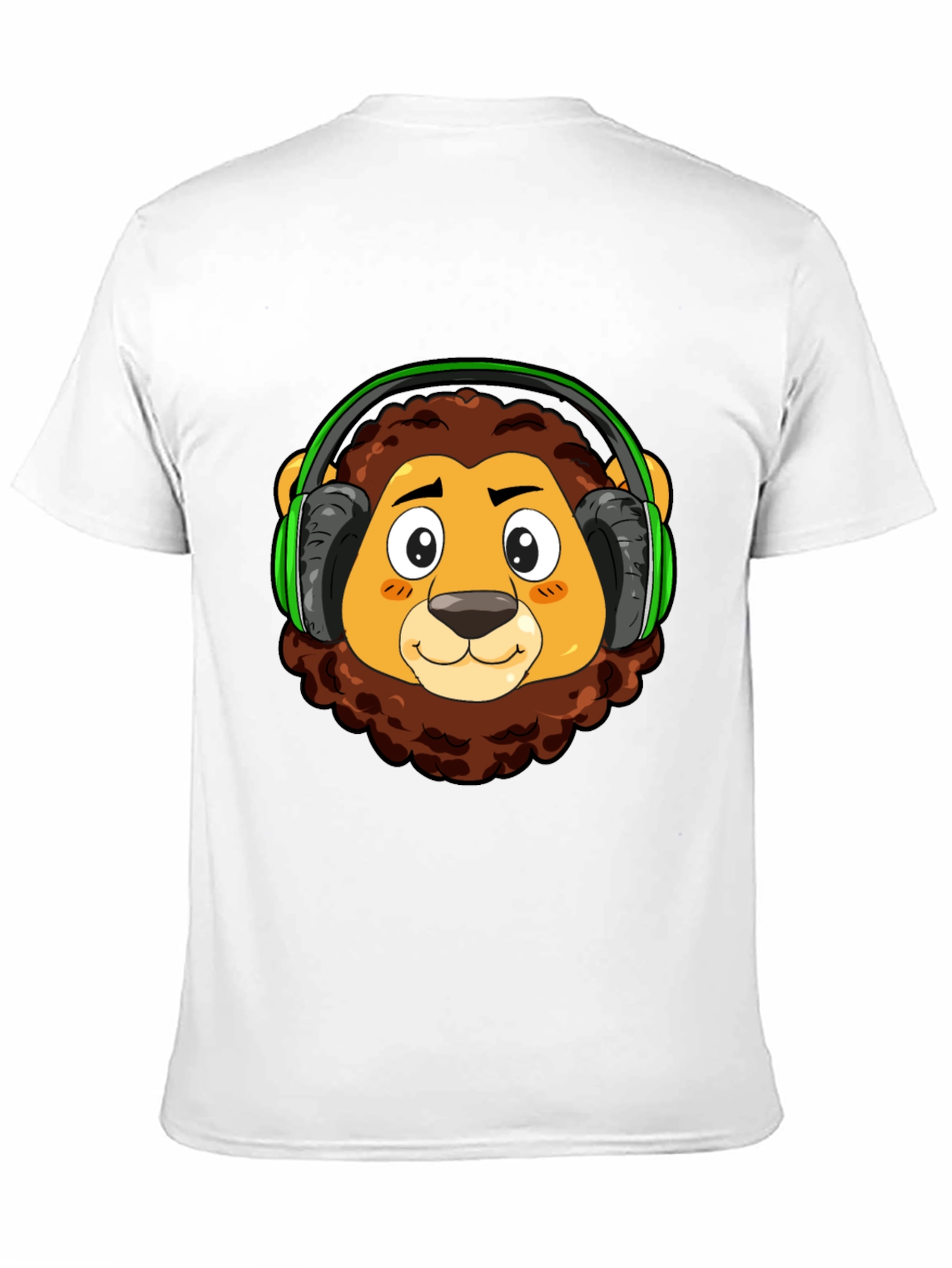 Lion Headphone T-Shirt