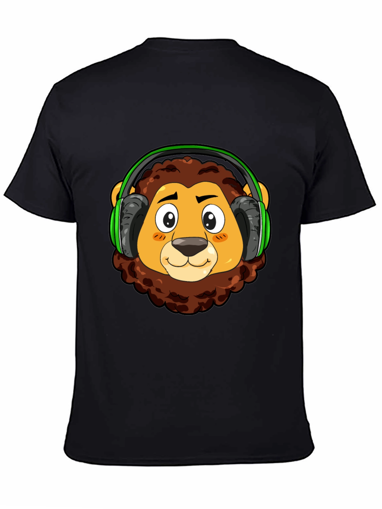 Lion Headphone T-Shirt