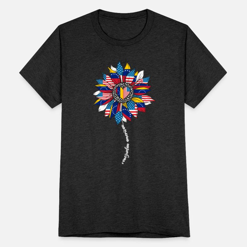 Half American And Venezuelan Usa America Venezuela