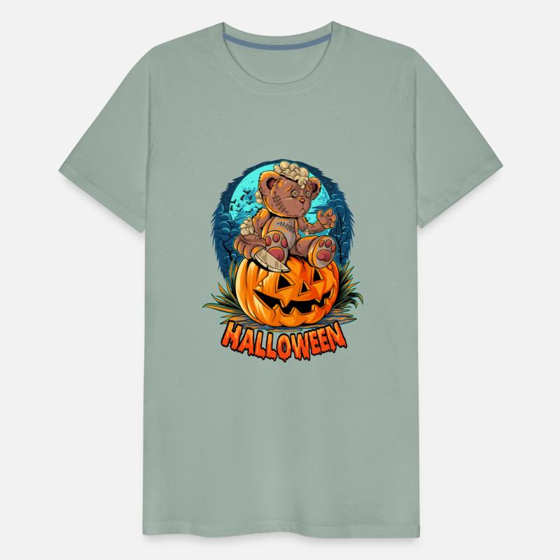 Halloween Pumpkin Bear