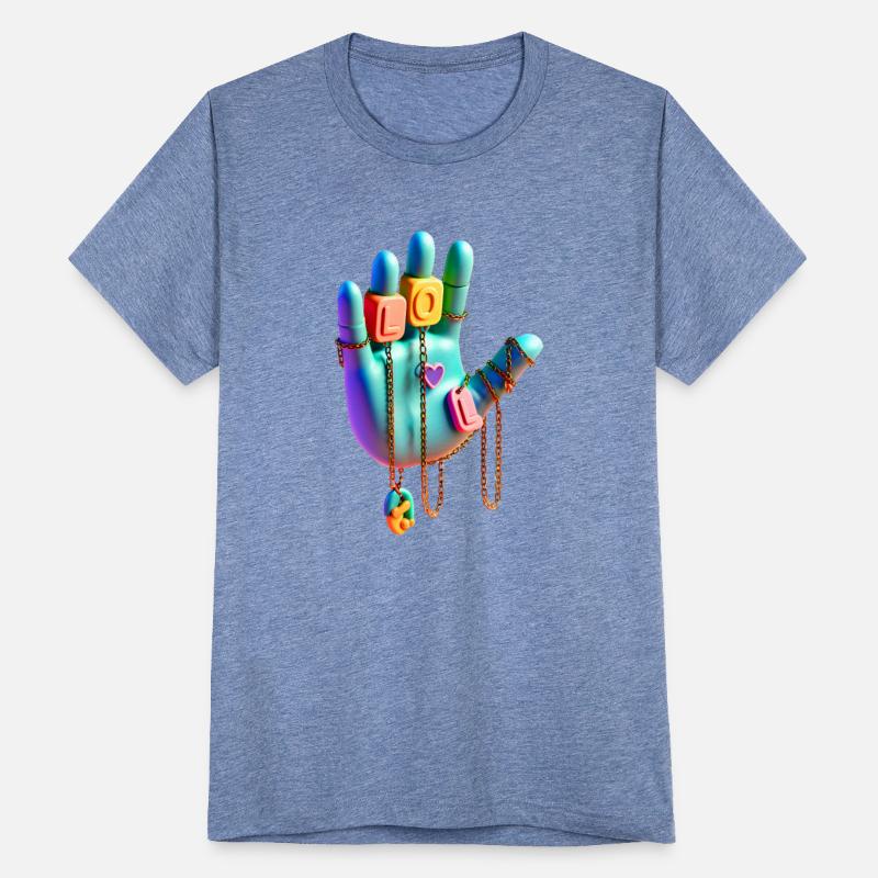 Hand with LOL Plaques