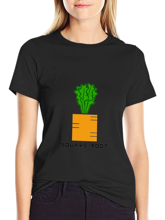 Square Root Graphic Tee - Funny Math & Gardening Shirt