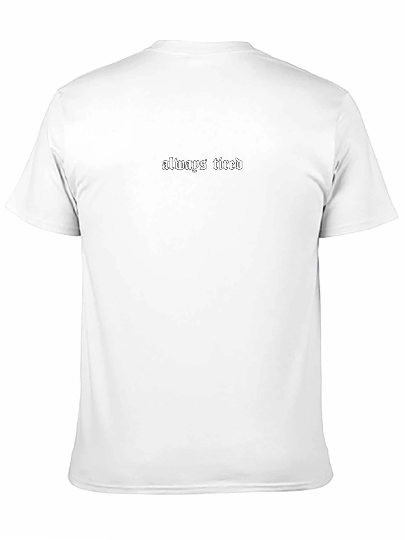 Always Tired Black Graphic Tee
