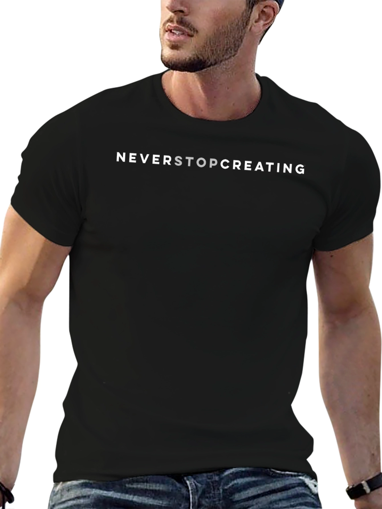 Never Stop Creating Graphic Tee