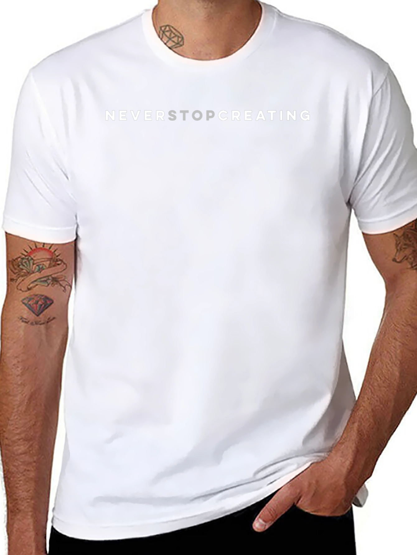Never Stop Creating Graphic Tee