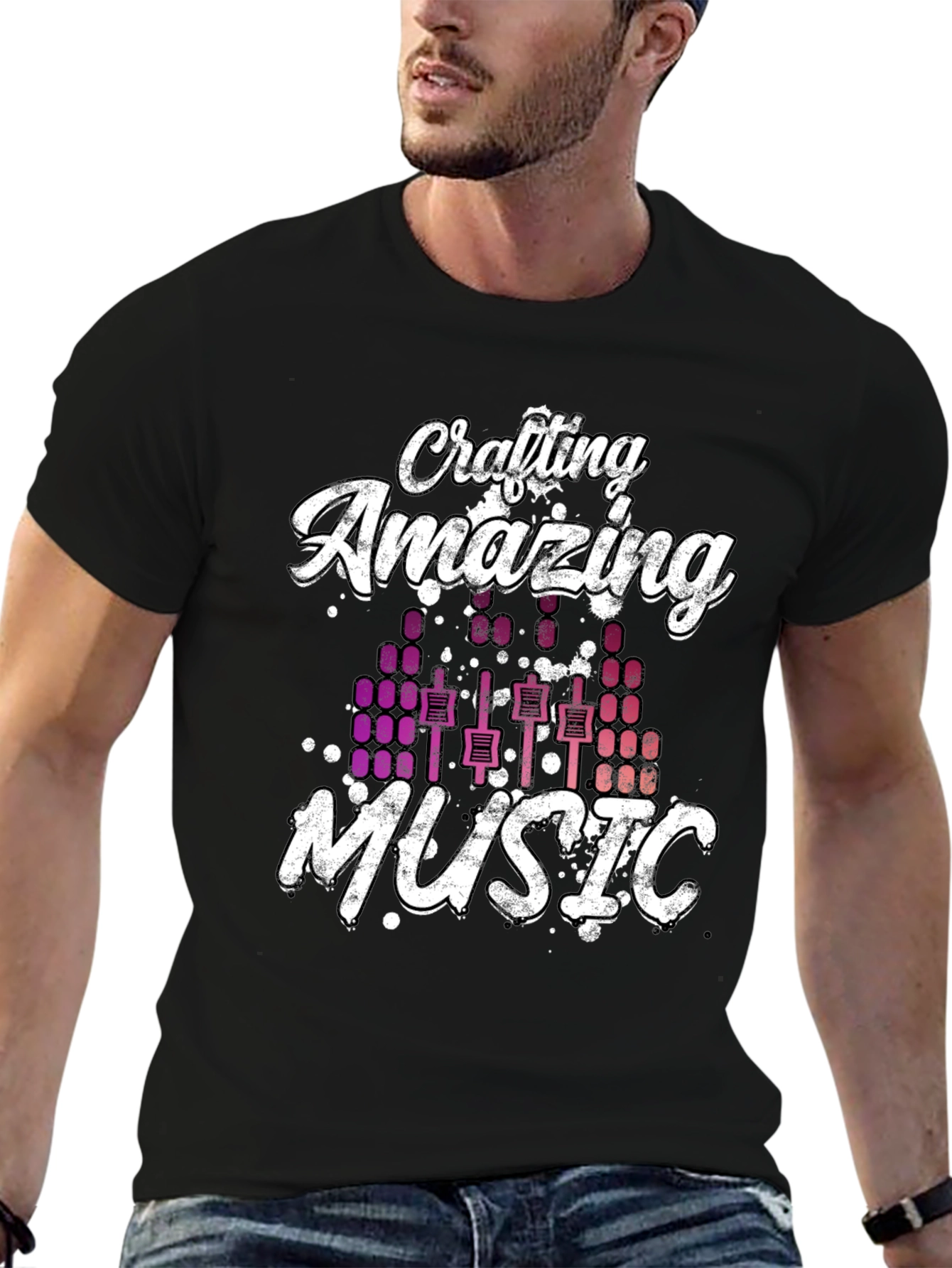 Crafting Amazing Music Graphic Tee