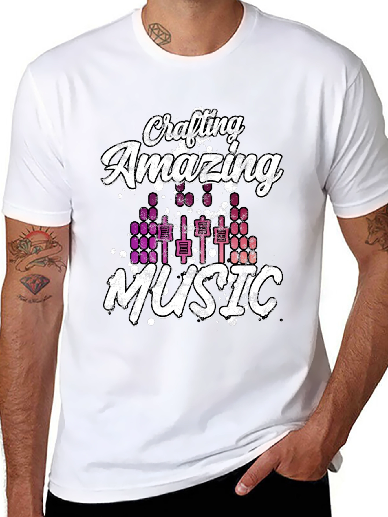 Crafting Amazing Music Graphic Tee