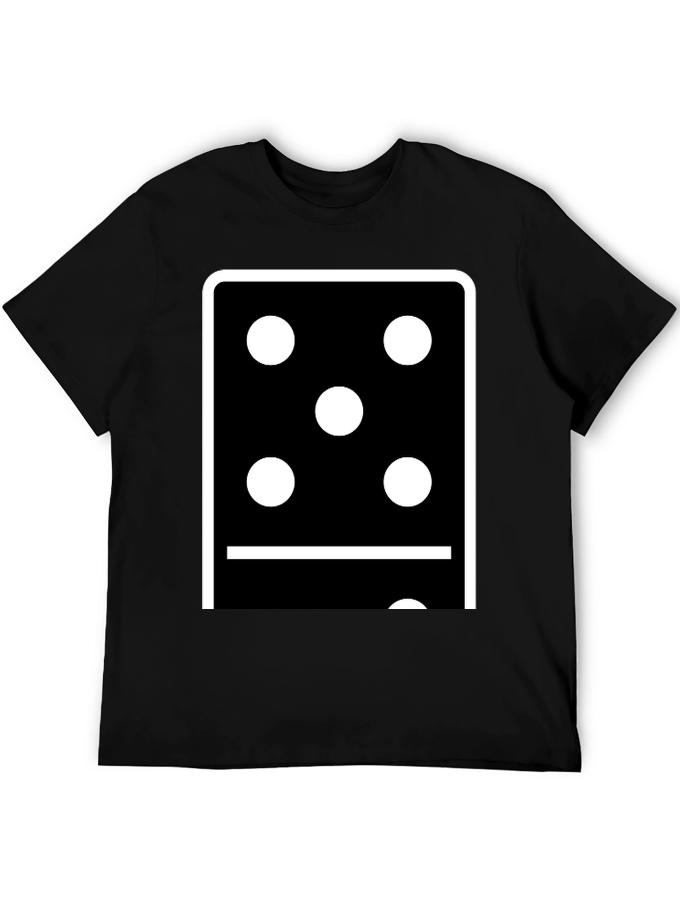 Domino Five-One Graphic Tee - Classic Game Night Style