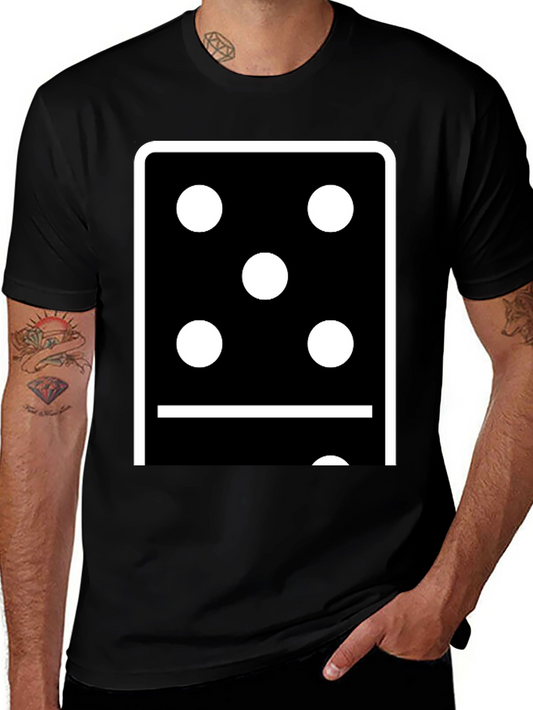 Domino Five-One Graphic Tee - Classic Game Night Style