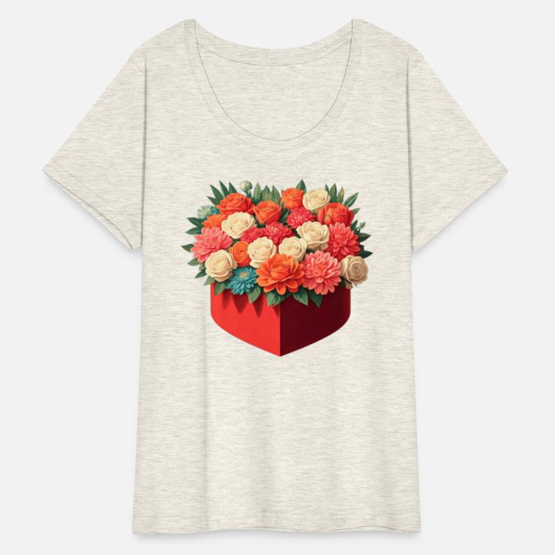 Heart-Shaped Flower Bouquet