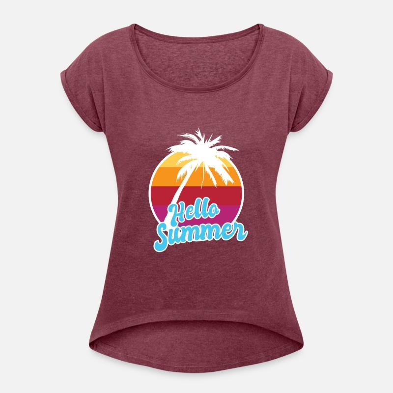 Hello Summer Tropical Summer Vacation Sun