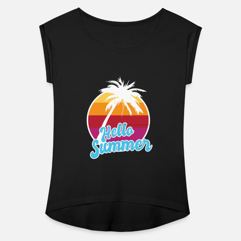 Hello Summer Tropical Summer Vacation Sun