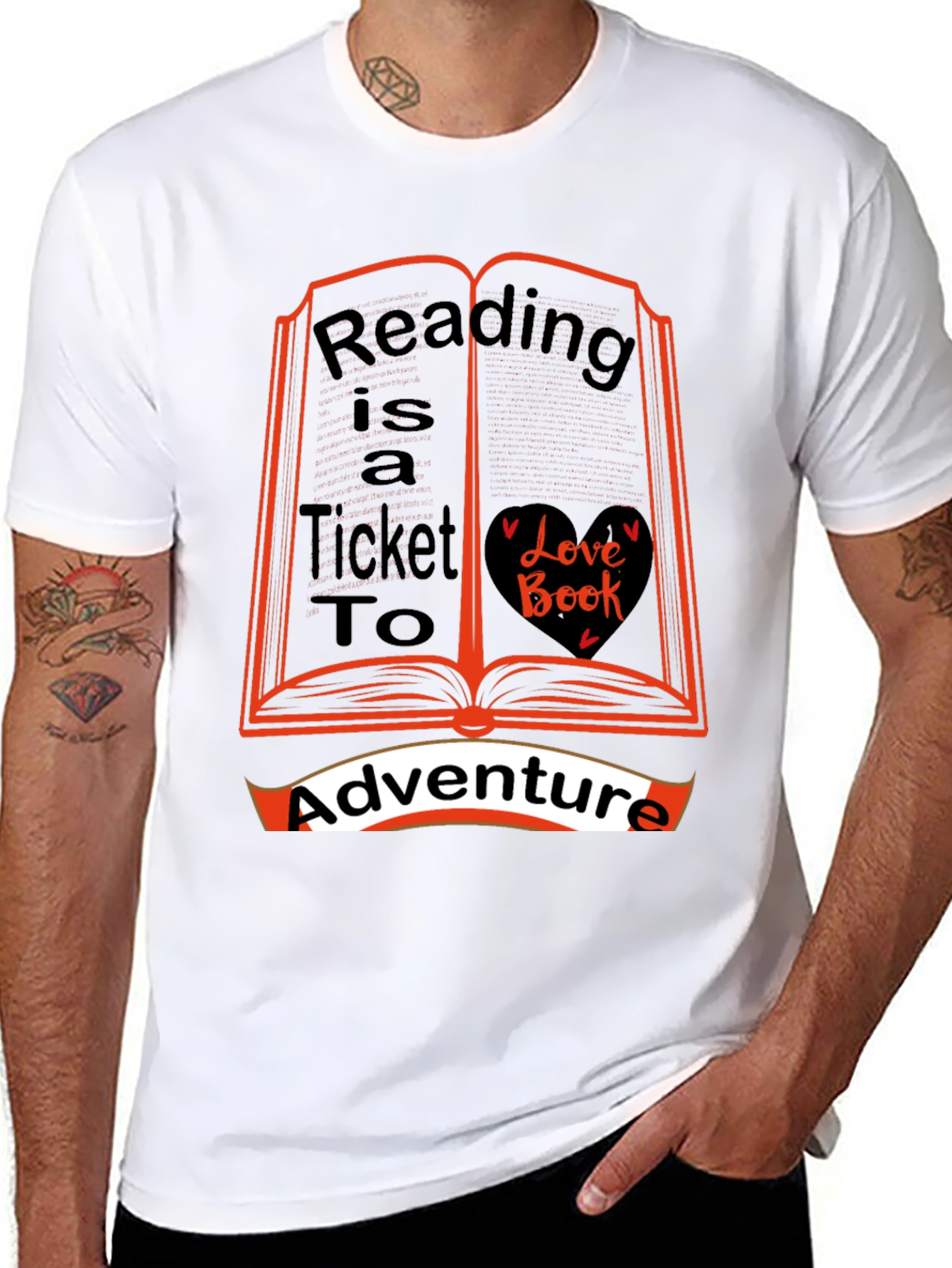 Reading is a Ticket to Adventure T-Shirt