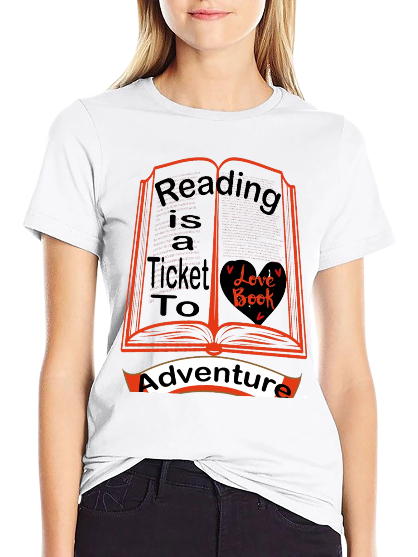 Reading is a Ticket to Adventure T-Shirt