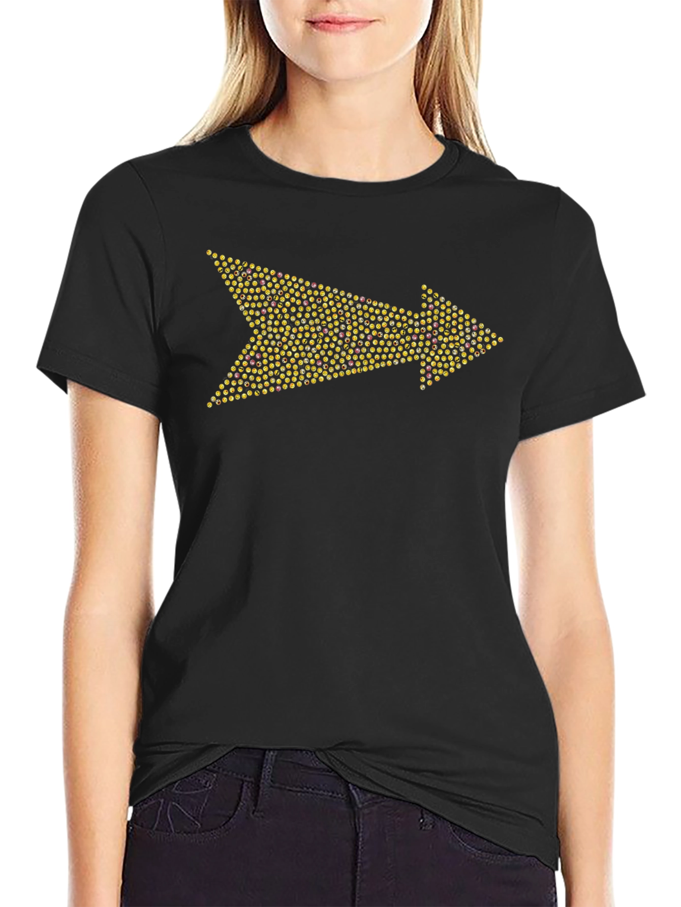 Arrow Graphic Print T-Shirt