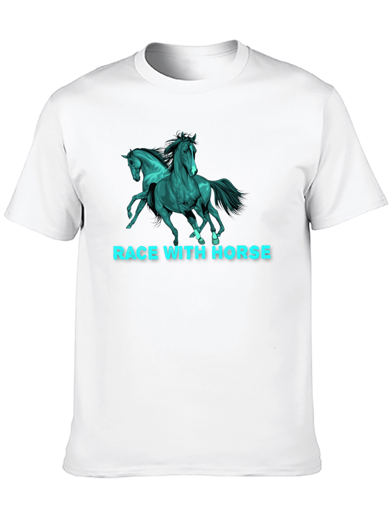 Race With Horse T-Shirt