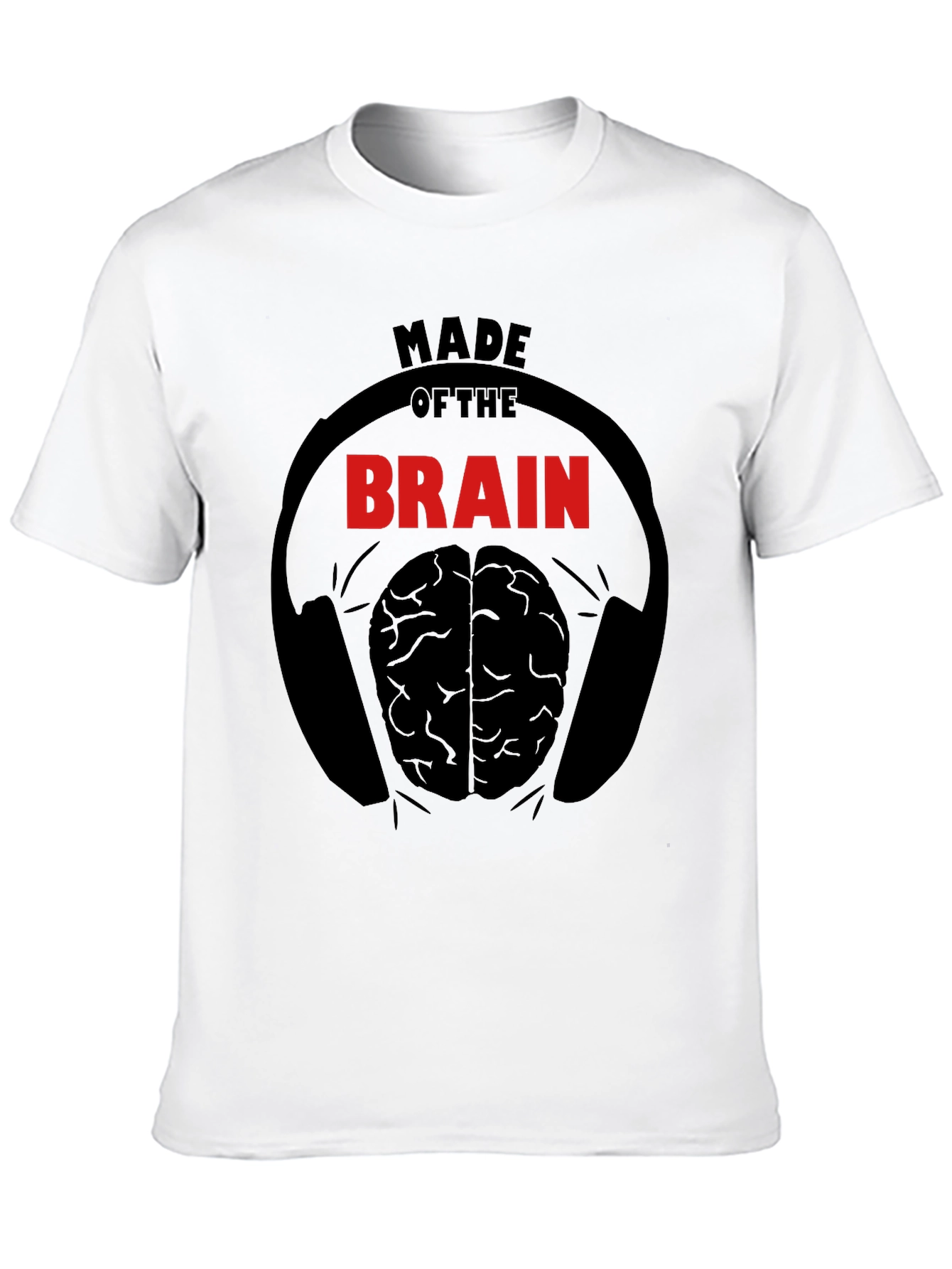 Made of the Brain T-Shirt - Music Lover Tee