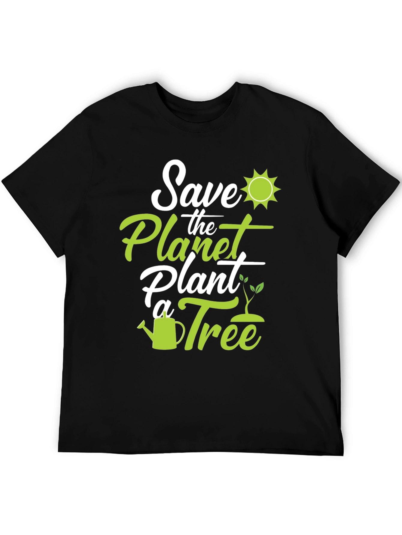 Eco-Friendly Save the Planet Graphic Tee