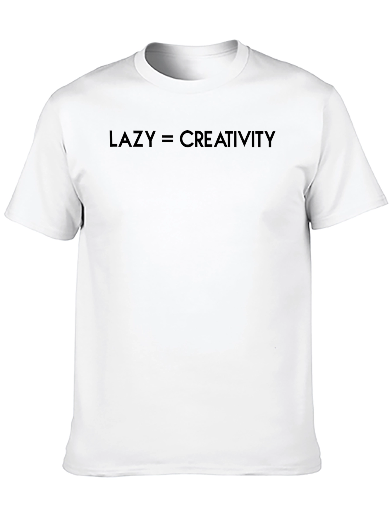 Lazy Equals Creativity Graphic Tee
