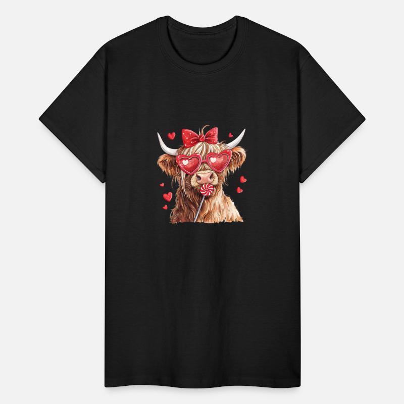 Highland Cow Valentine’s Day