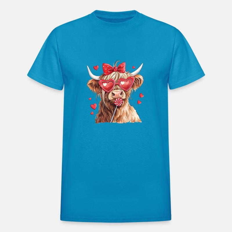 Highland Cow Valentine’s Day