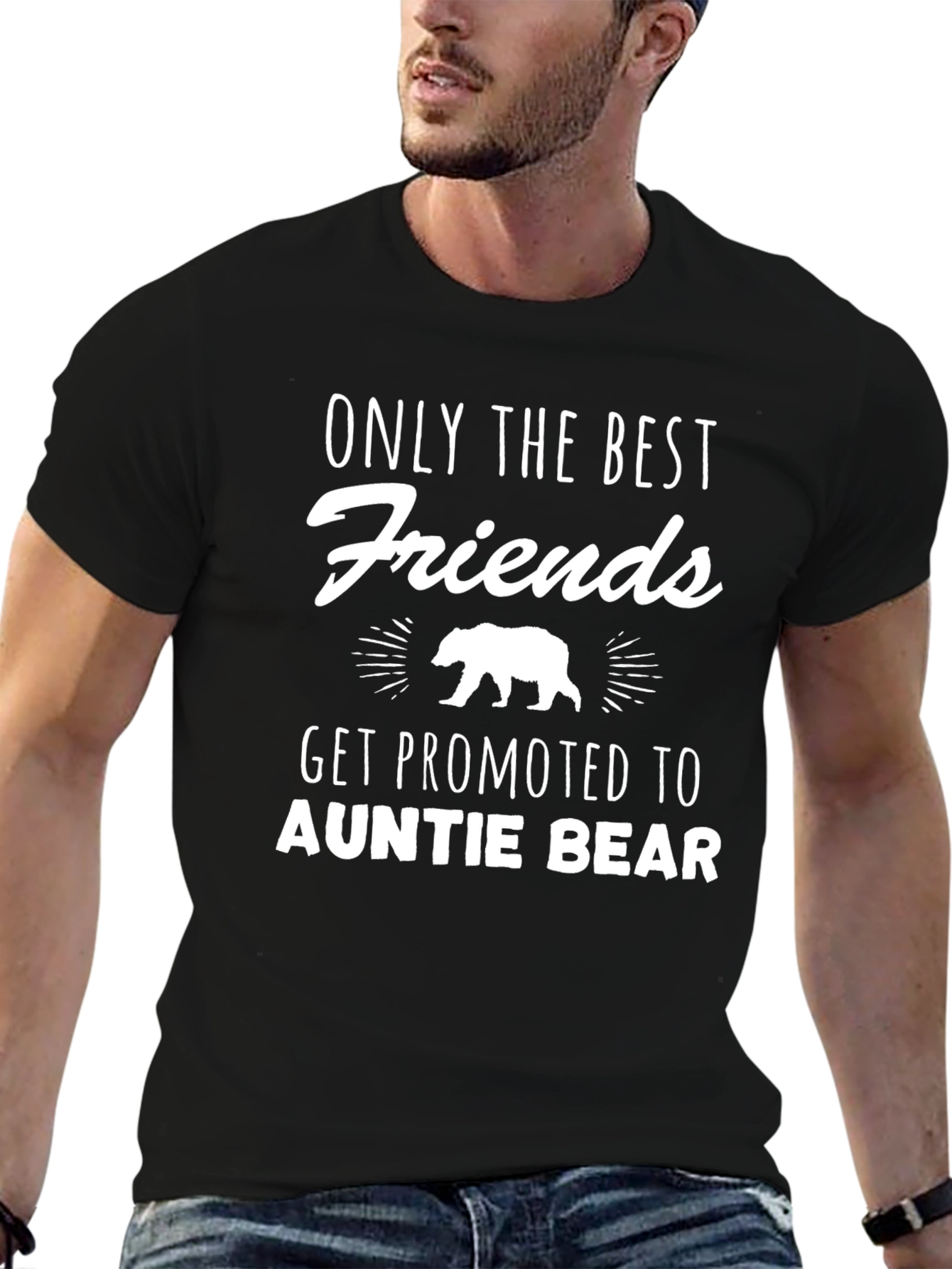 Auntie Bear T-Shirt - Best Friends Get Promoted!