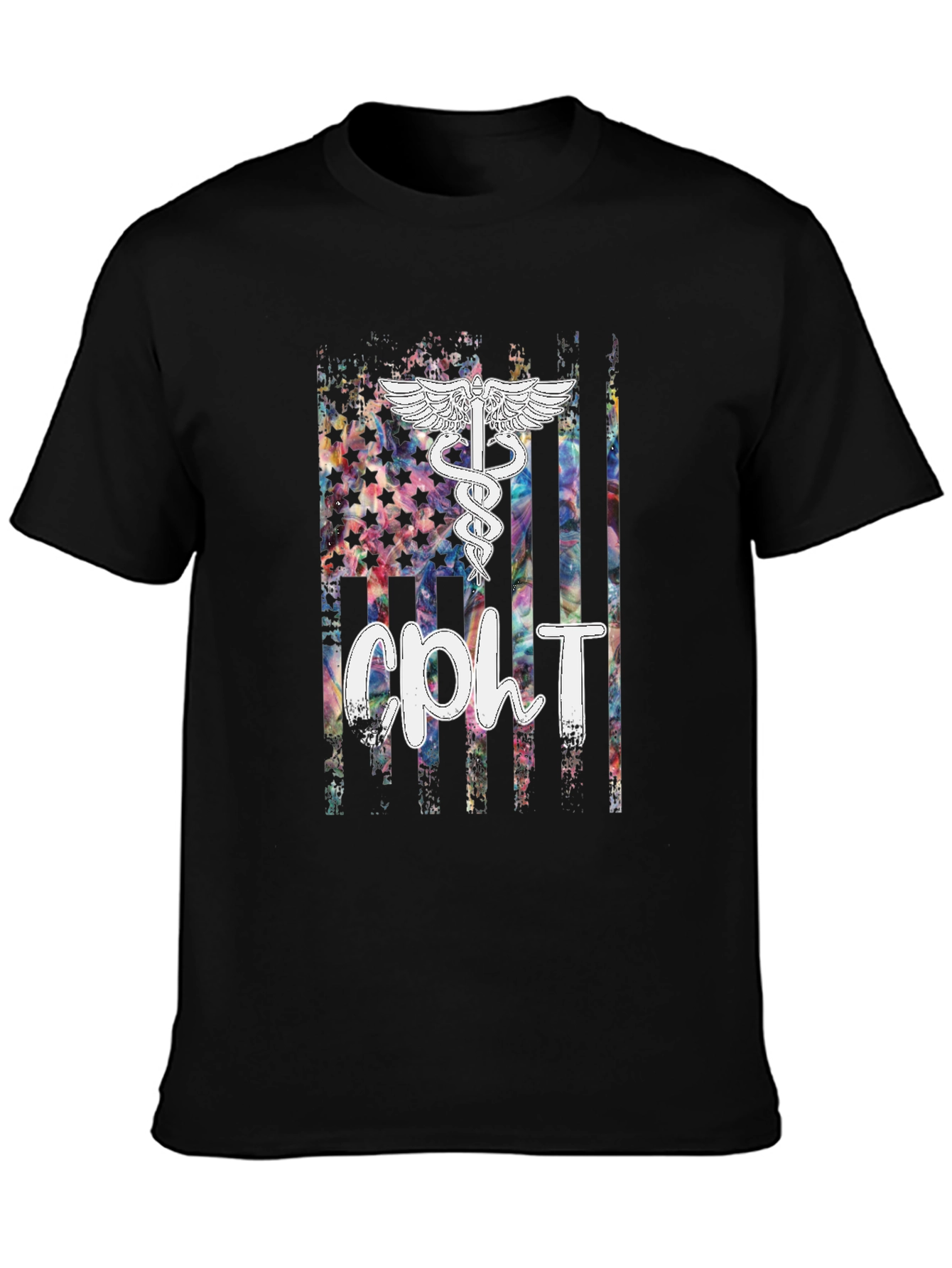 CDH T-Shirt - Medical US Flag Design