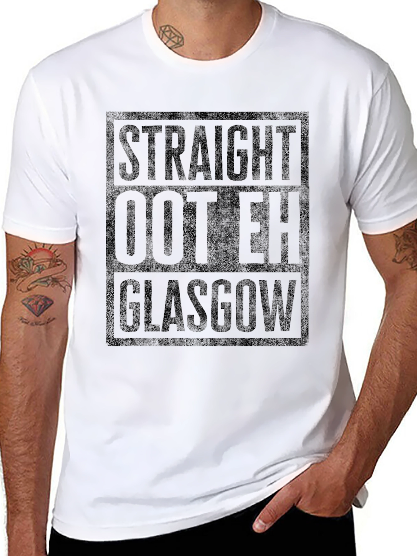 Straight Oot Eh Glasgow T-Shirt