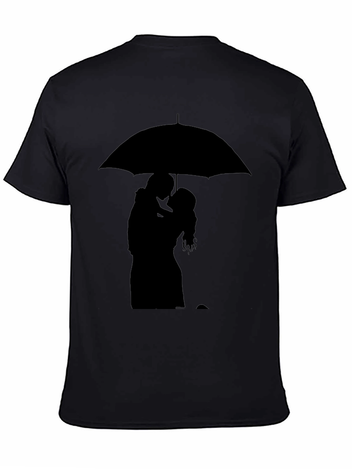 Romantic Silhouette T-Shirt - Under the Umbrella