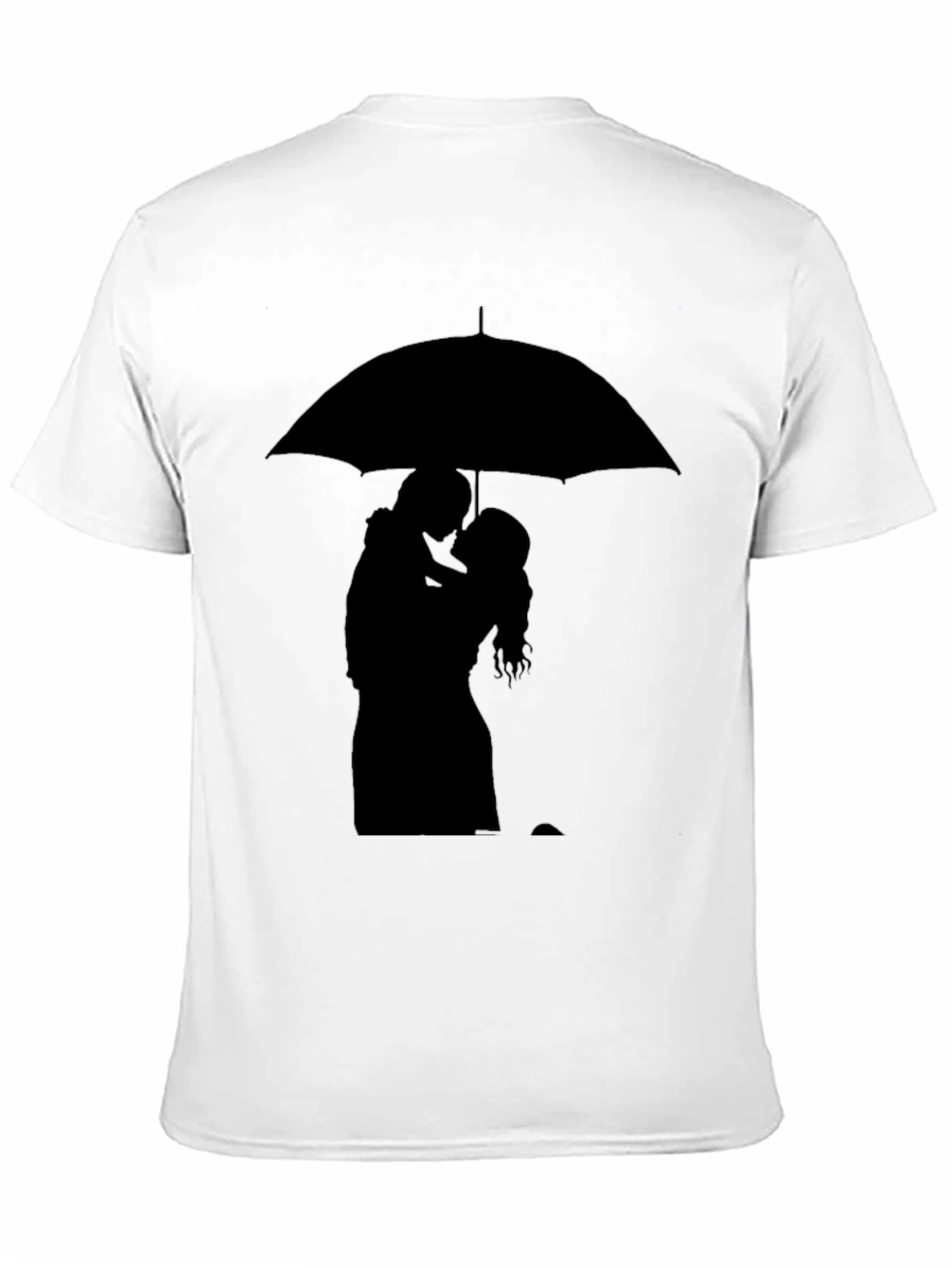 Romantic Silhouette T-Shirt - Under the Umbrella