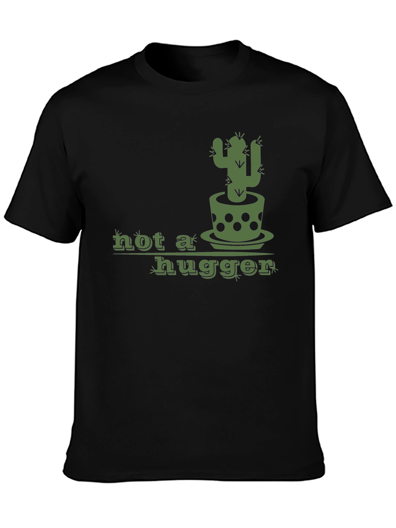 Not a Hugger Cactus Graphic Tee