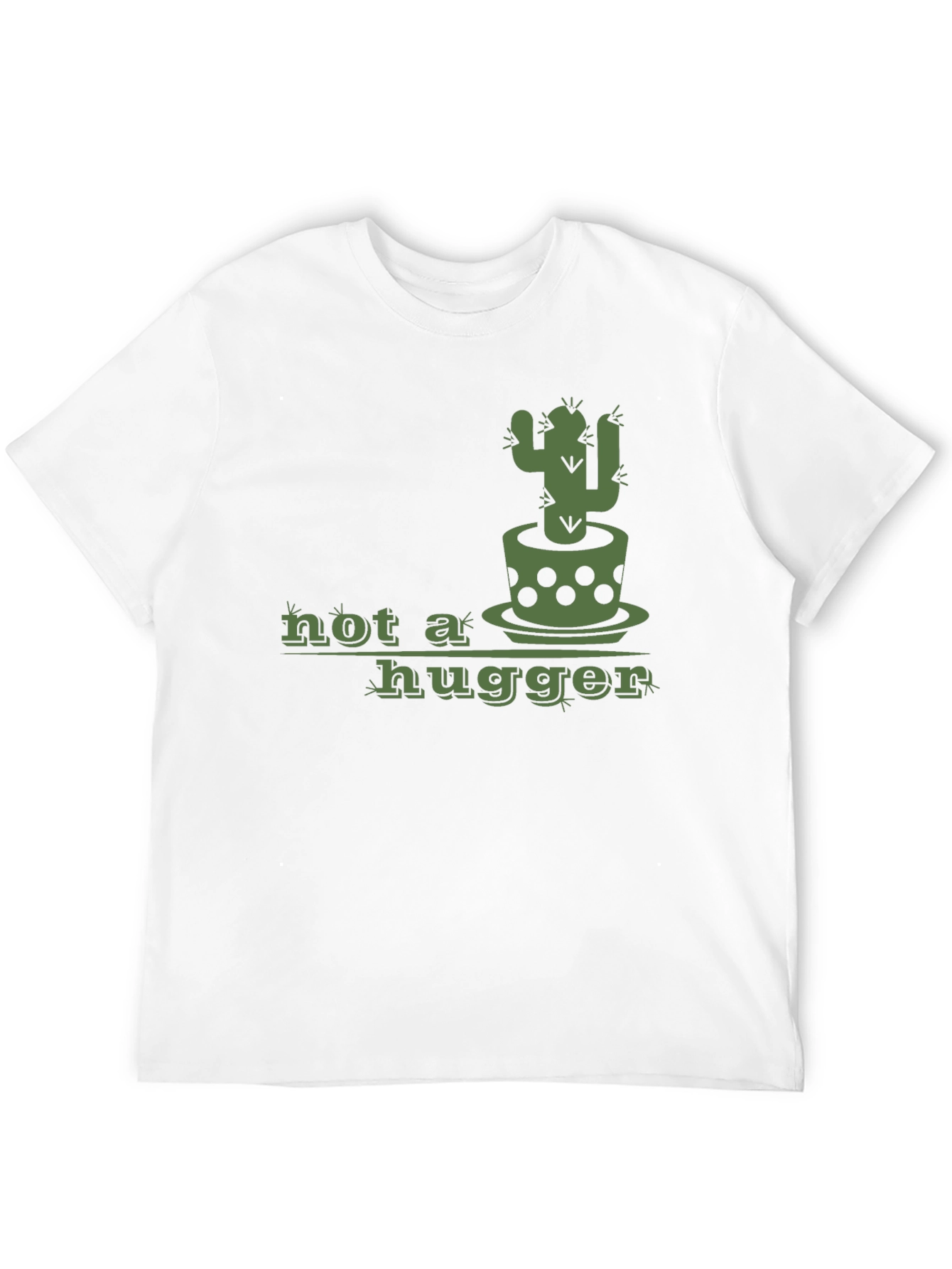 Not a Hugger Cactus Graphic Tee