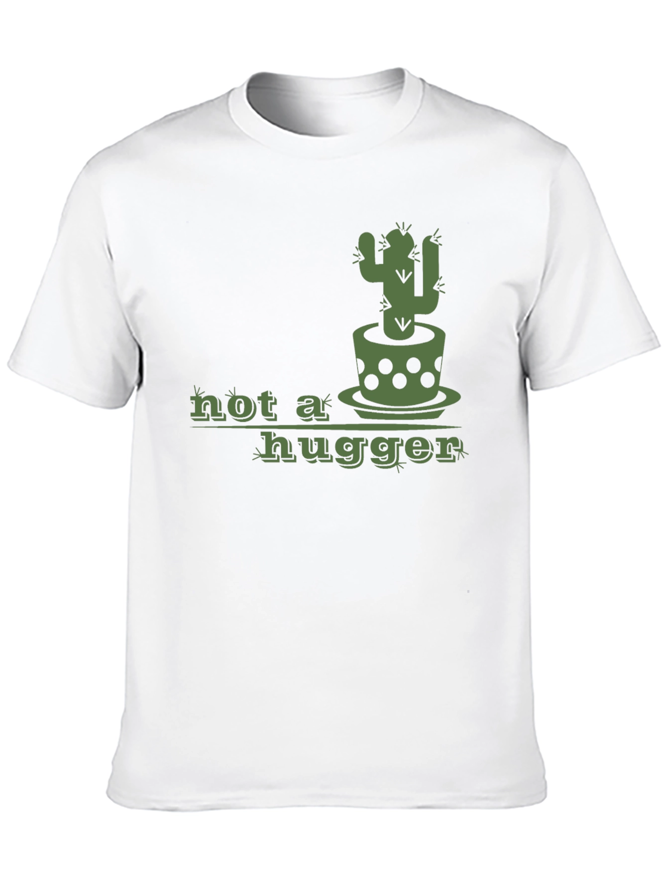 Not a Hugger Cactus Graphic Tee