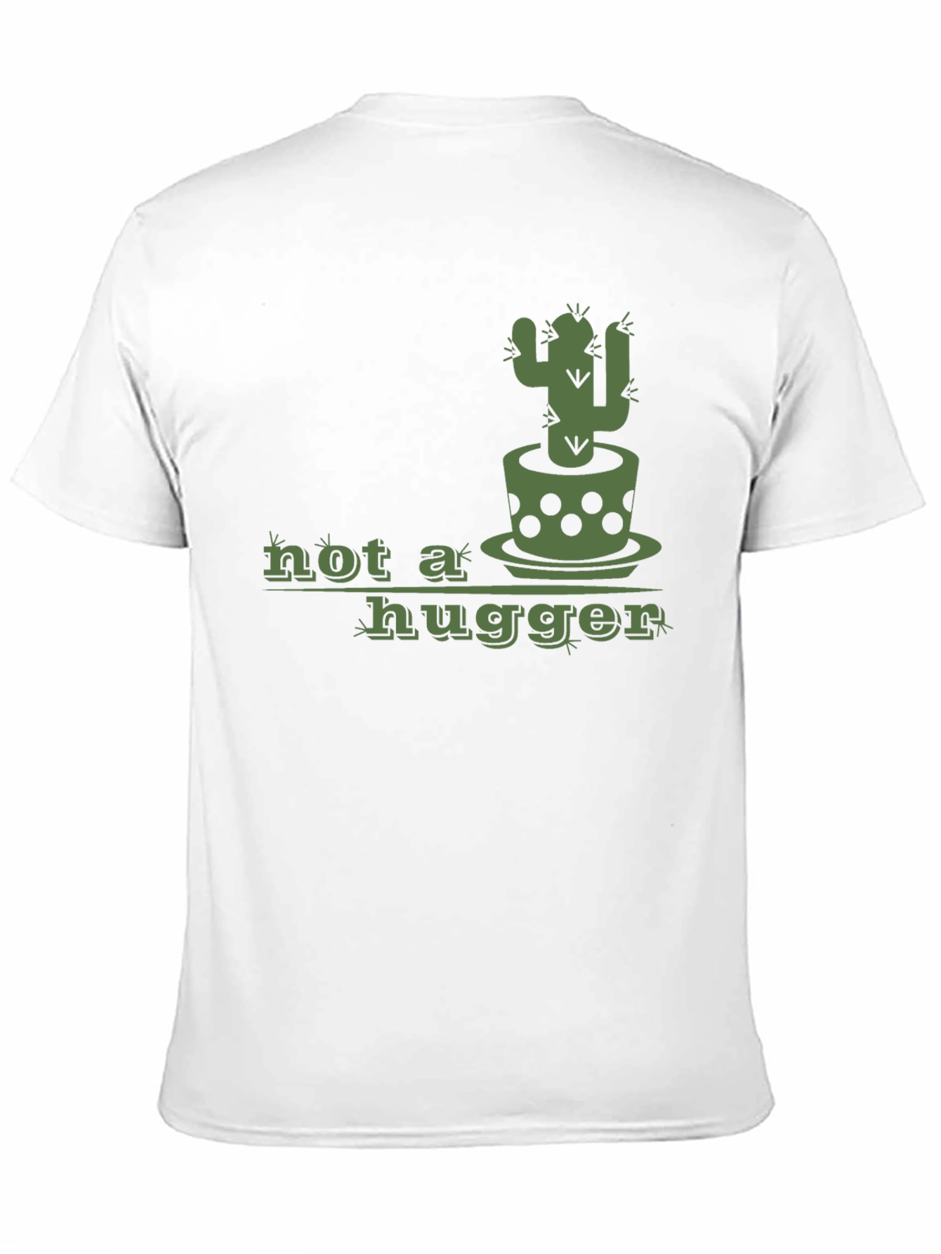 Not a Hugger Cactus Graphic Tee