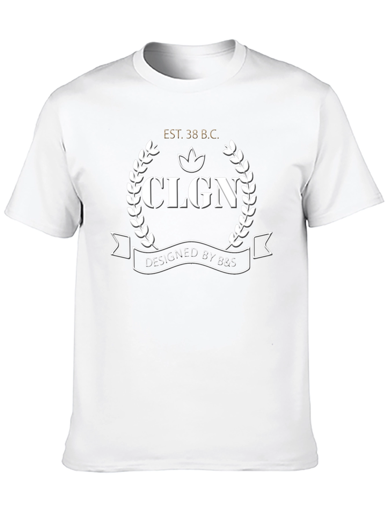 CLGN Designed by B&S Black Graphic T-Shirt