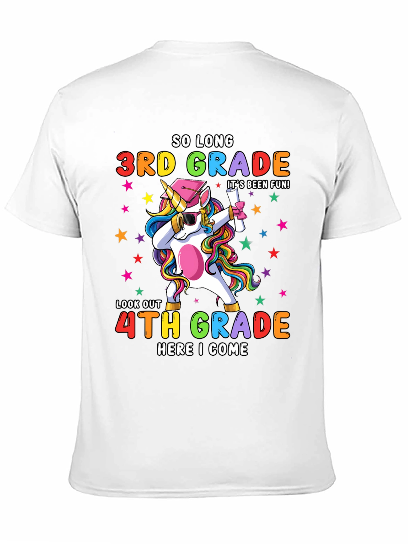 So Long 3rd Grade Unicorn T-Shirt