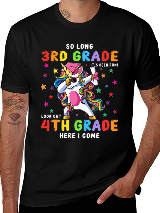 So Long 3rd Grade Unicorn T-Shirt