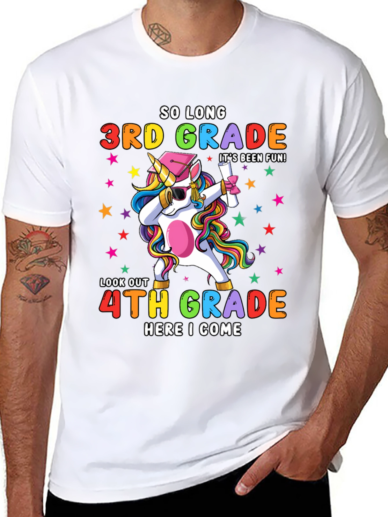 So Long 3rd Grade Unicorn T-Shirt