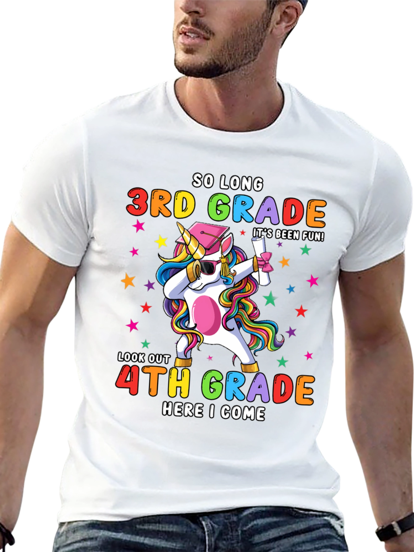 So Long 3rd Grade Unicorn T-Shirt
