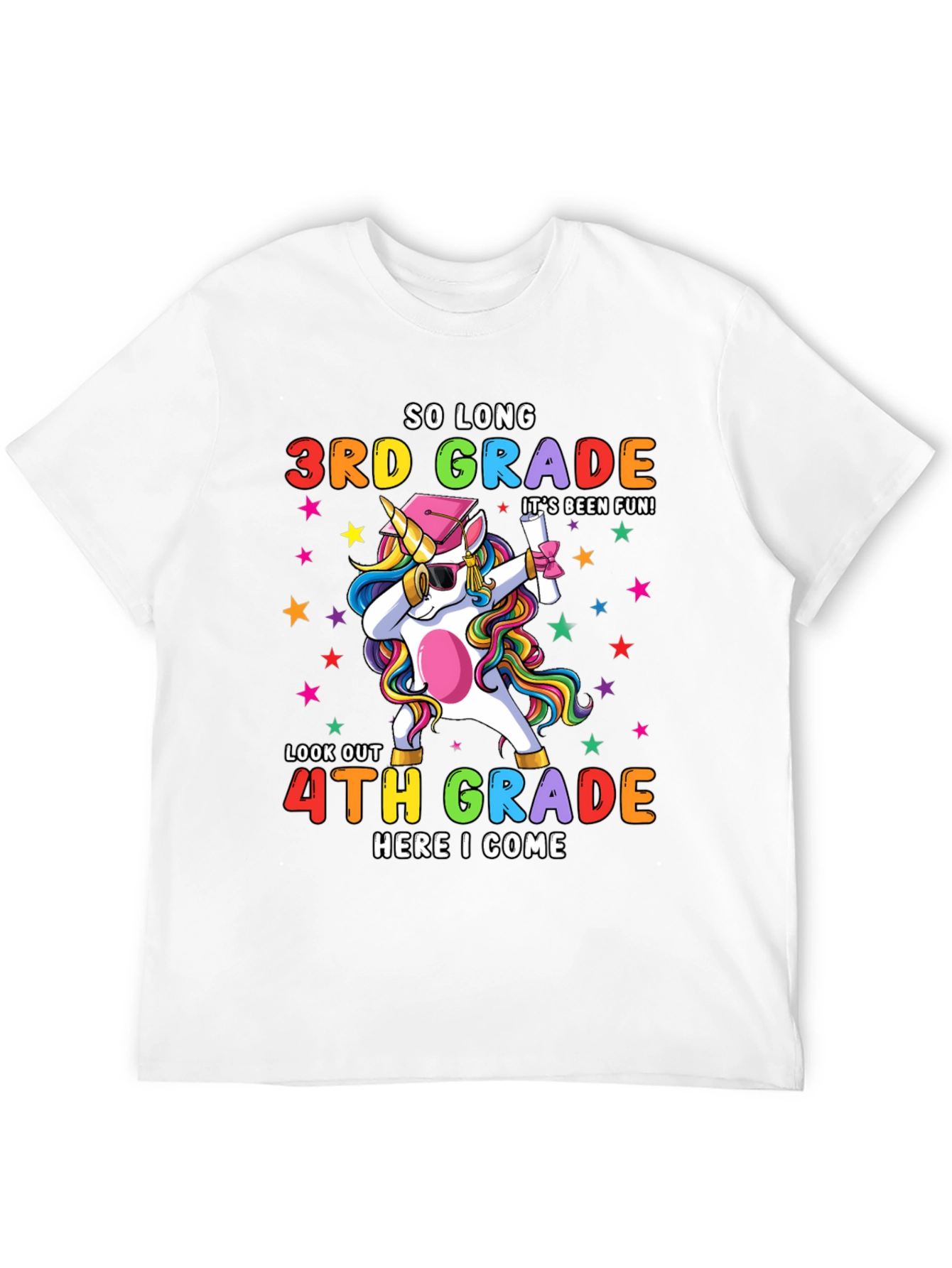 So Long 3rd Grade Unicorn T-Shirt
