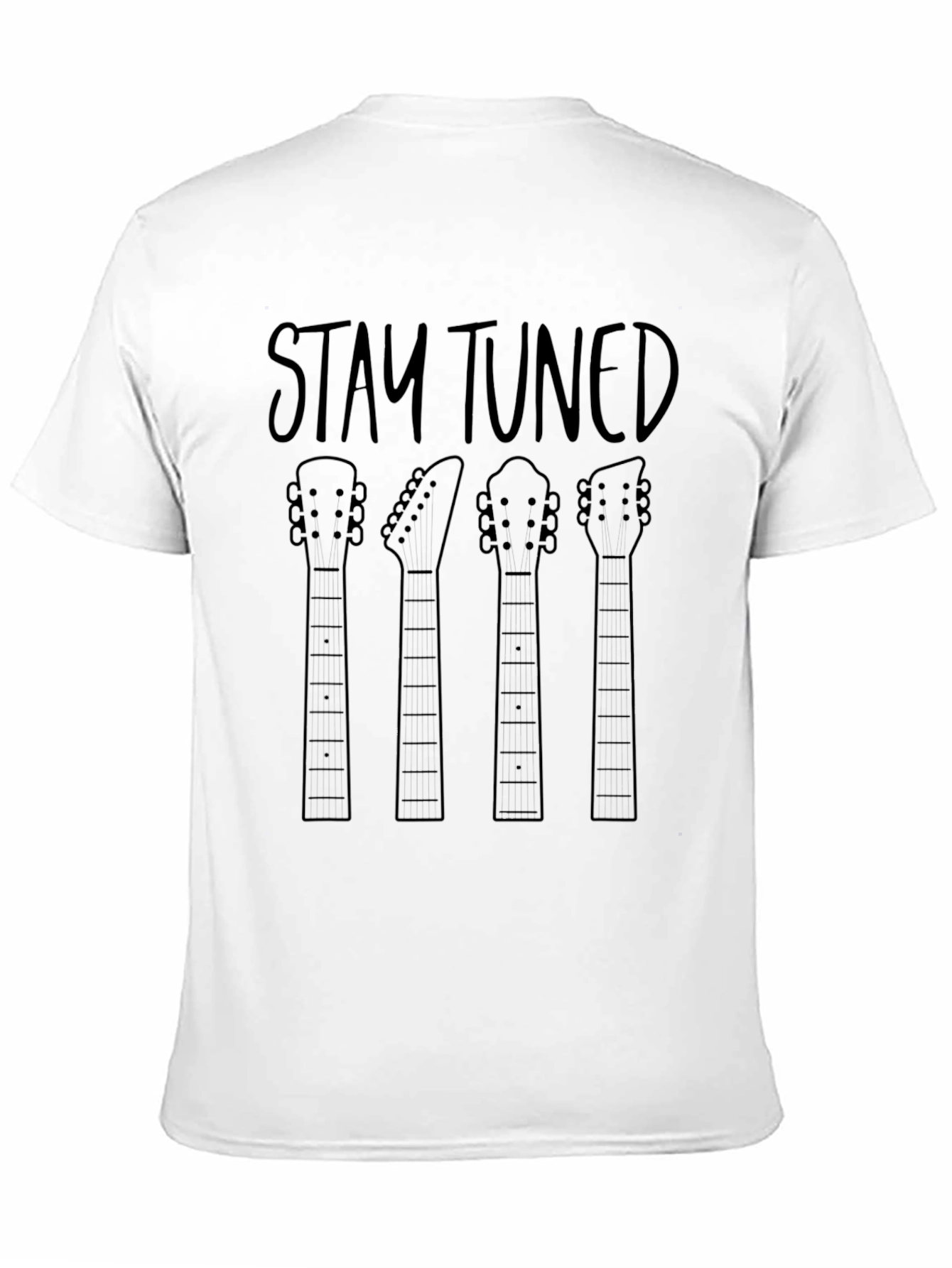 Stay Tuned Guitar Head T-Shirt