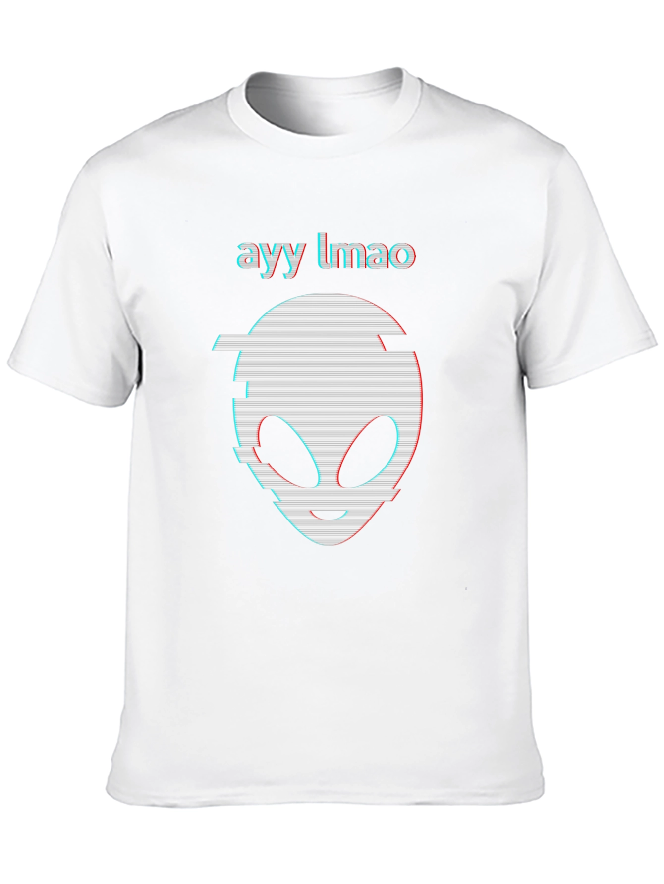 Ayy Lmao Alien Graphic Tee - Black T-Shirt
