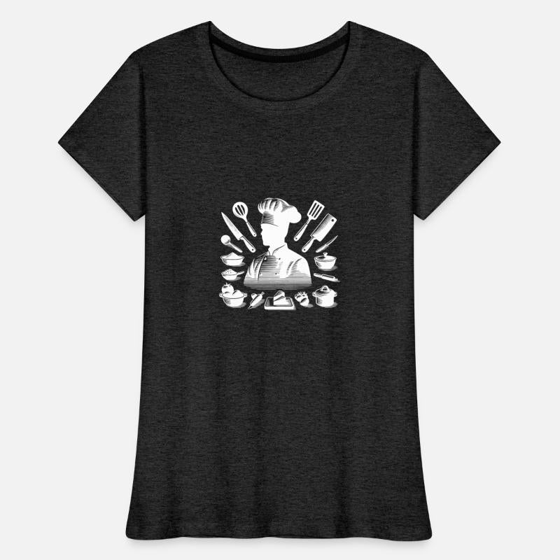 Hobby Chef And Kitchen Material Silhouette