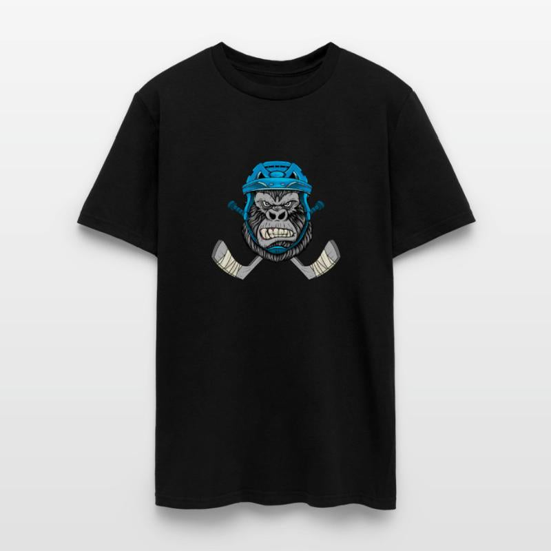 Hockey Player Ice Hockey Team Gift Gorilla Fan