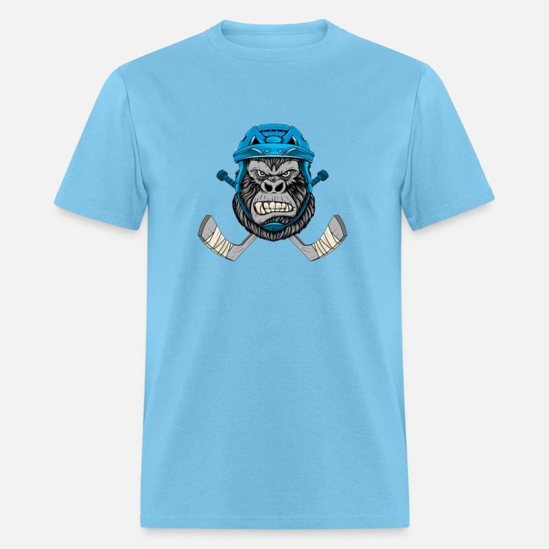 Hockey Player Ice Hockey Team Gift Gorilla Fan