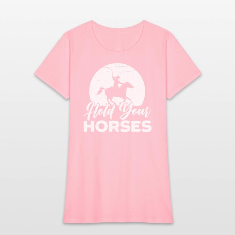 Hold Your Horses Western Rodeo Riding Cowboy